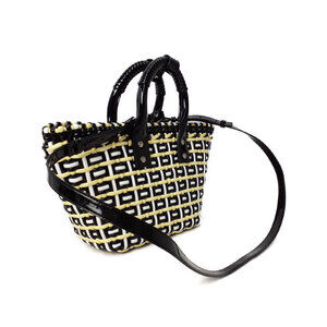 Balenciaga Strap Bistro Basket Bag XS
